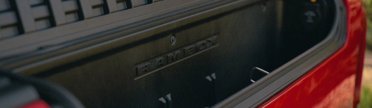 2026 RAM Truck with RAMBox Cargo Management System