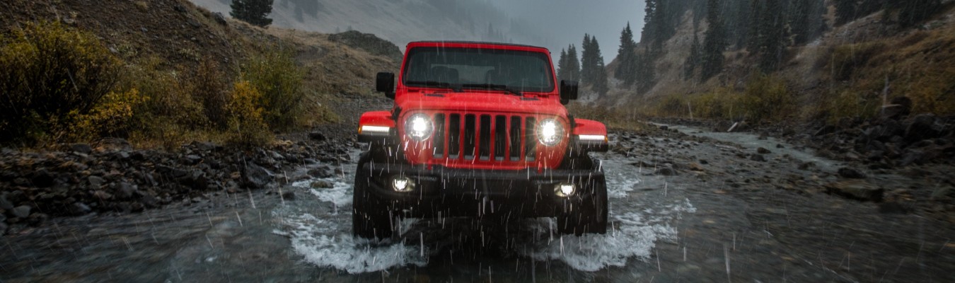 2023 Jeep Wrangler Exterior Front Fascia while Fording Water