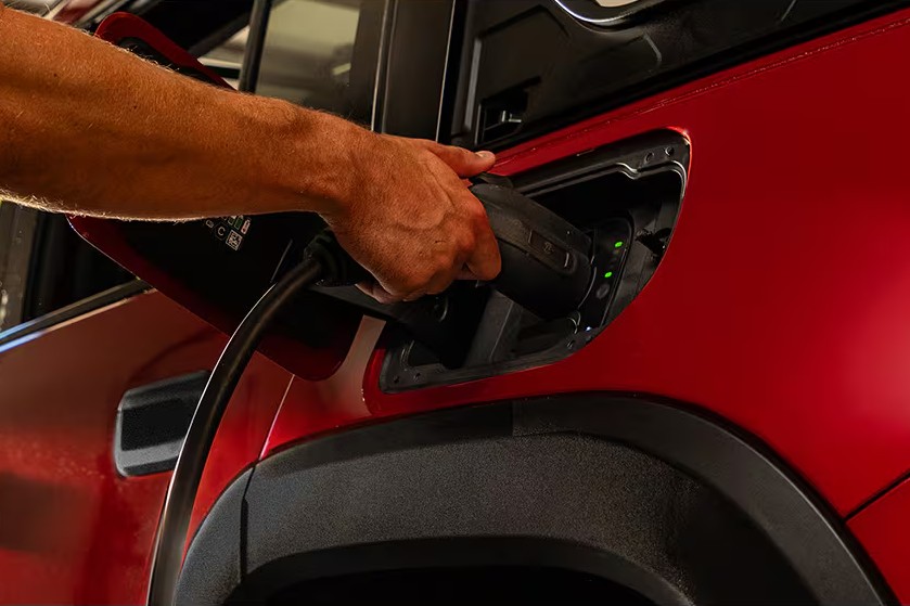2026 Jeep Recon Exterior while Plugging in Charger