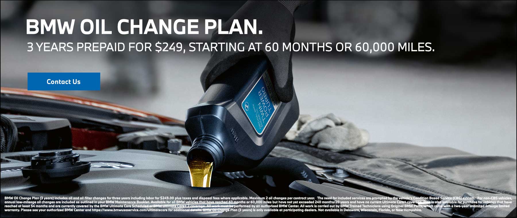 BMW oil change near me in Berks County, PA