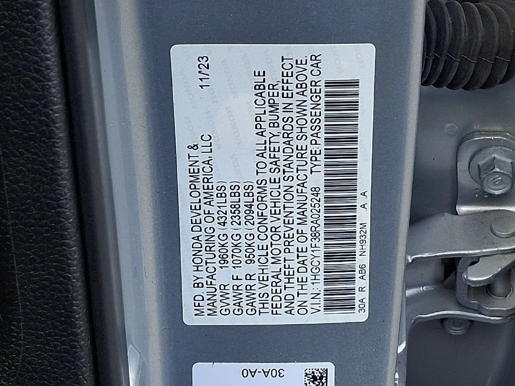 2024 Honda Accord EX - Photo 30