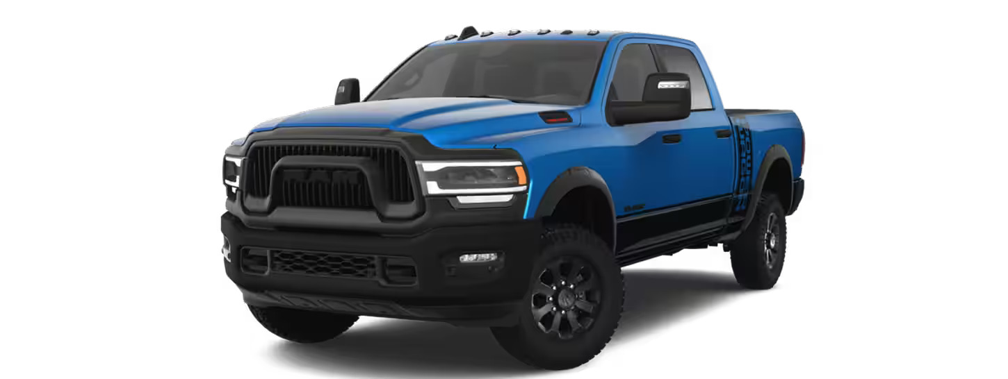 2024 ram 2500 power wagon on white background