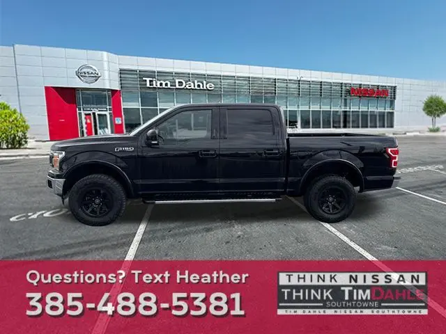 Used 2018 Ford F-150 Lariat with VIN 1FTEW1EG8JKD95289 for sale in South Jordan, UT