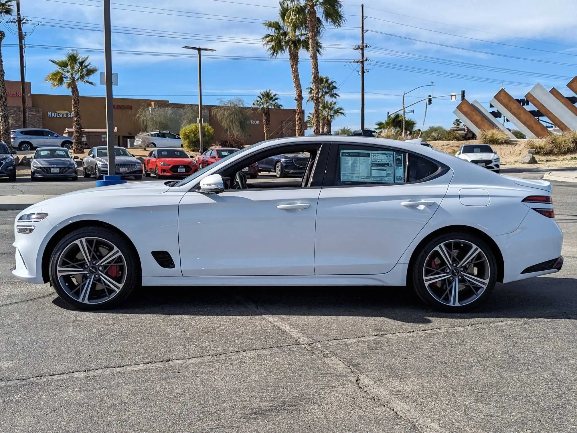 Used 2024 GENESIS G70 Sport Advanced with VIN KMTG54SE4RU139474 for sale in La Quinta, CA