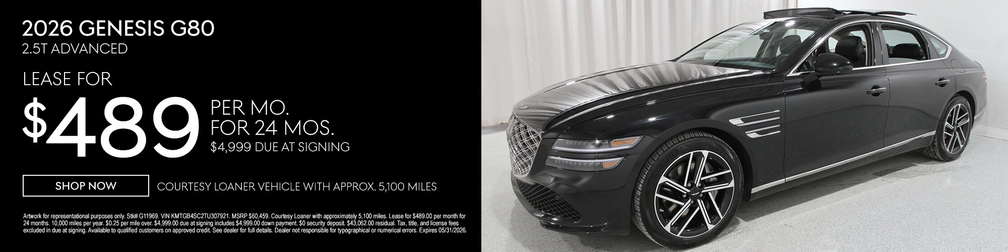 2026 Genesis G80