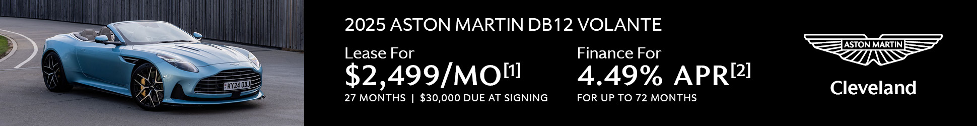 2025 Aston Martin DB12 Volante