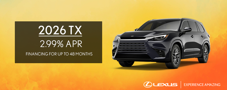 Lexus TX Offer