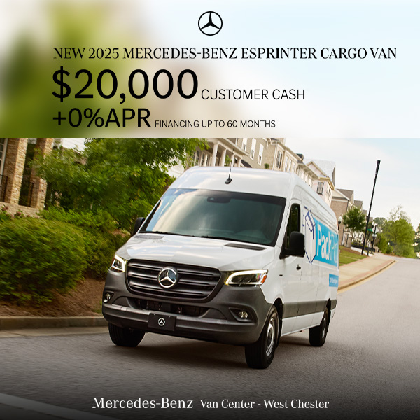 New 2025 Mercedes-Benz eSprinter Cargo Van