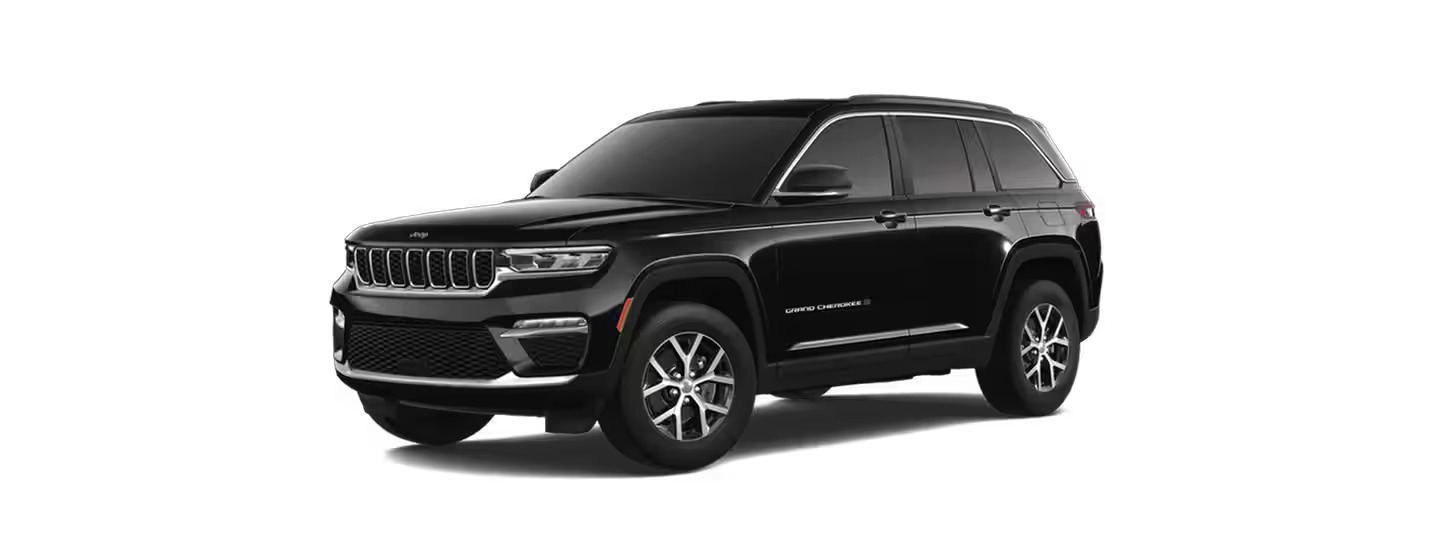 The Jeep Grand Cherokee Limited trim.