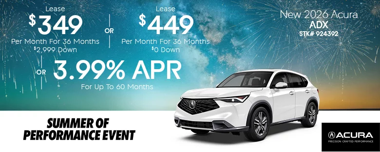 Lease $349 Per Month For 36 Months $2,999 Down OR Lease $449 Per Month For 36 Months $0 Down OR 3.99% APR For Up To 60 Months