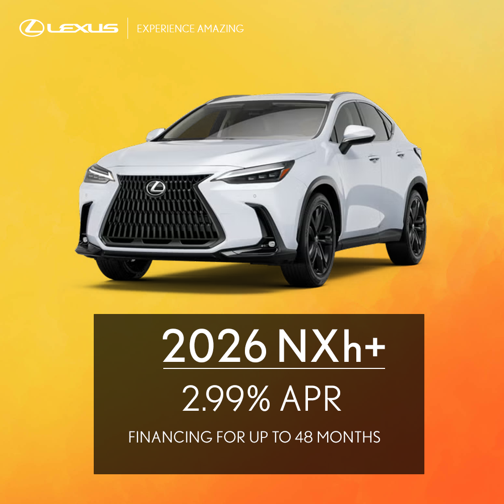 Select New 2026 Lexus NXh+ Models