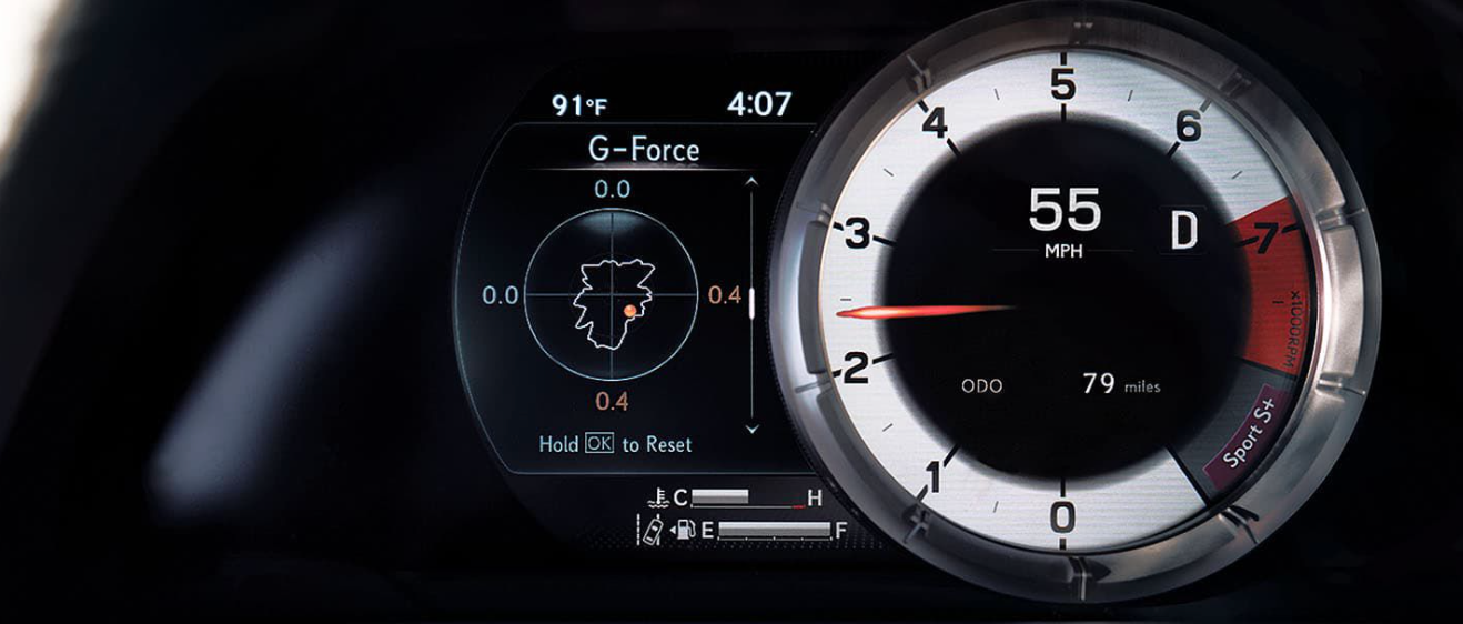 2025 Lexus ES 350 Instrumentation