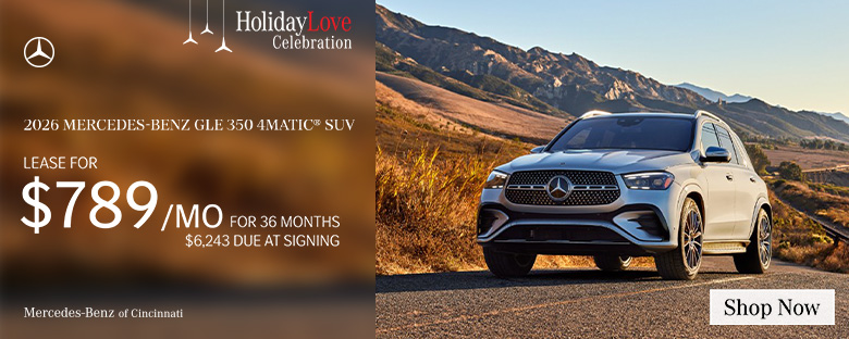 Lease a 2026 Mercedes-Benz GLE 350 4MATIC SUV for $789 per month in Cincinnati, OH