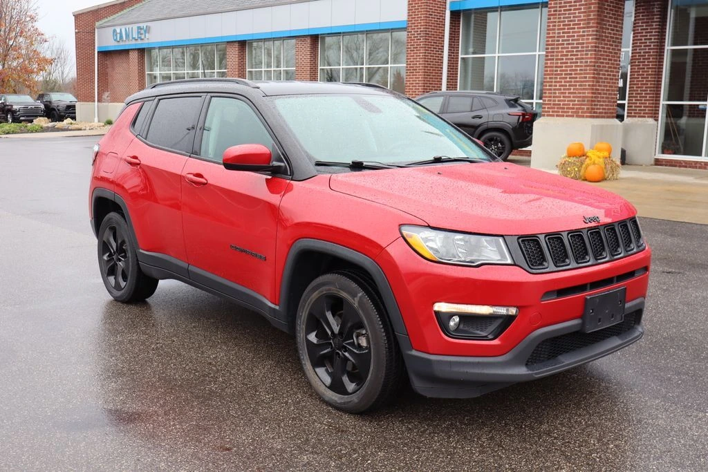 Used 2020 Jeep Compass Altitude with VIN 3C4NJDBB8LT104770 for sale in Aurora, OH