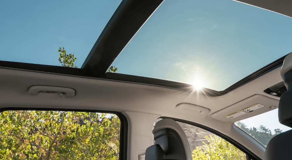 Sunroof in a 2026 Kia Sportage Hybrid