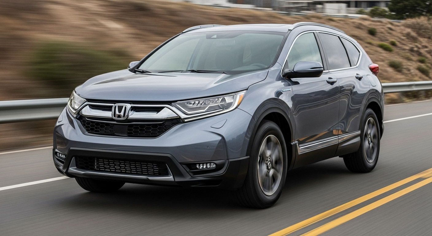 Explore the 2025 Honda CR-V Hybrid at Kunes Honda of Quincy. Check availability, pricing, and options for this innovative hybrid SUV. Shop New Hondas today!