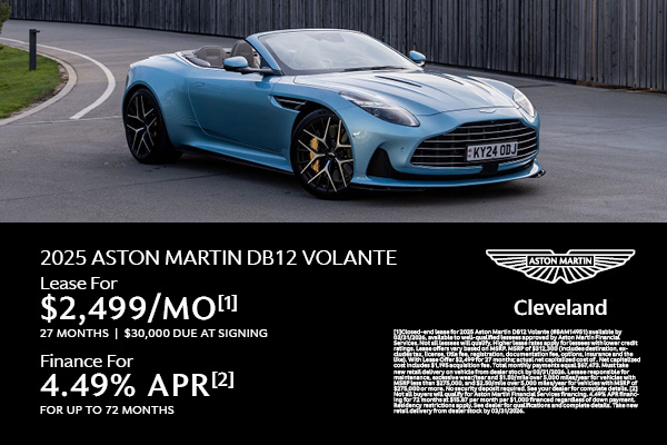 2025 Aston Martin DB12 Volante