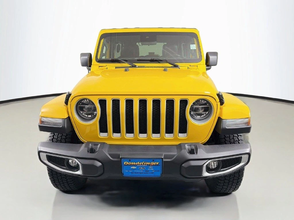 Used 2021 Jeep Wrangler Unlimited Sahara with VIN 1C4HJXEG3MW591474 for sale in Cohasset, Minnesota