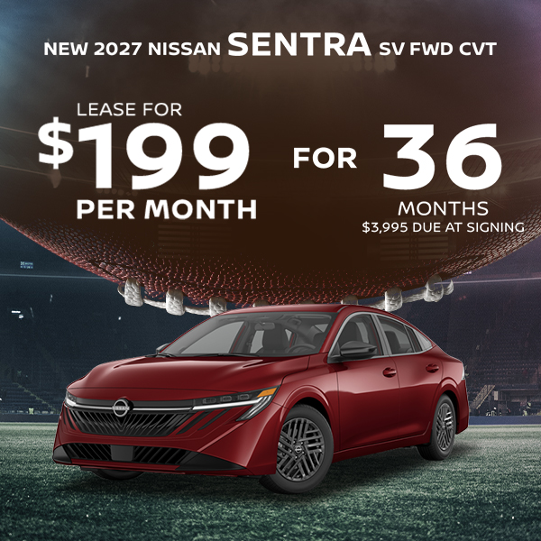 New 2026 Nissan Sentra SV CVT 
