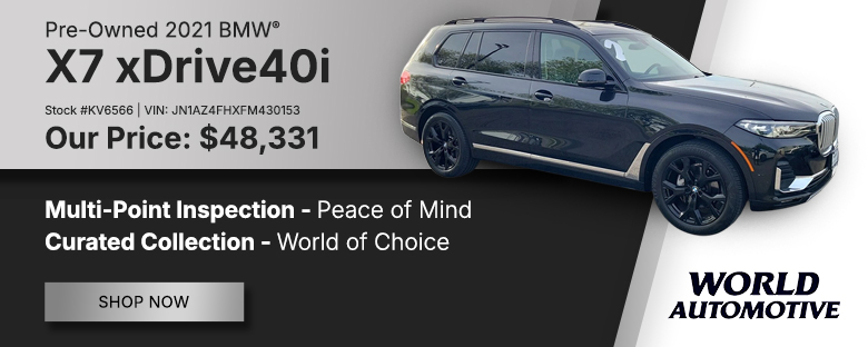 2021 BMW X7 xDrive40i