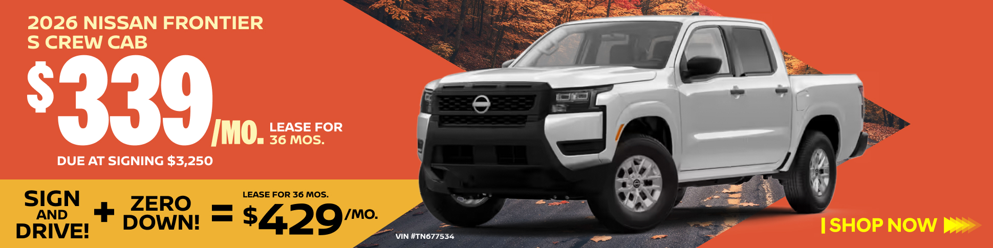 2026 NISSAN FRONTIER S Crew Cab