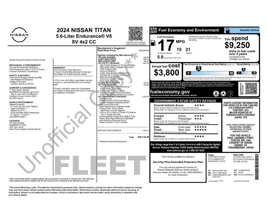 2024 Nissan Titan SV - Photo 7