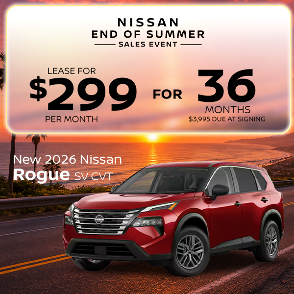 New 2026 Nissan Rogue SV CVT 