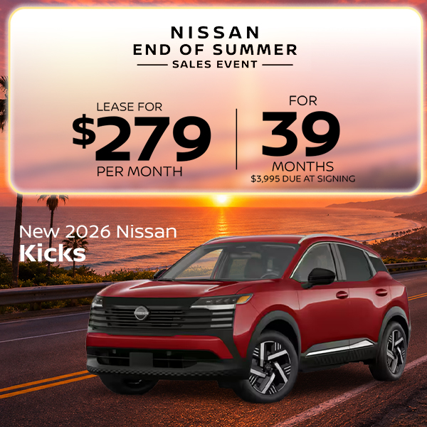 New 2026 Nissan Kicks 