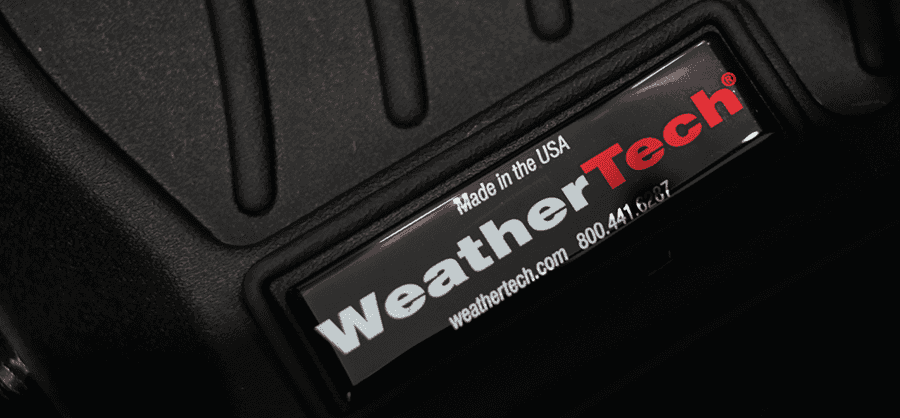 WeatherTech all-weather floor mat