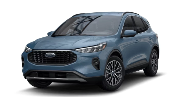 image of blue ford escape plug-in hybrid