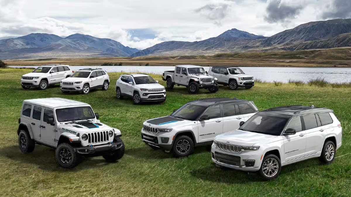 CPO Jeep Lineup Exterior Front Profiles and Angles