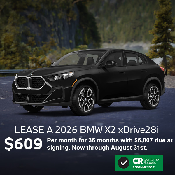 Lease the BMW X2 in Roxbury NJ