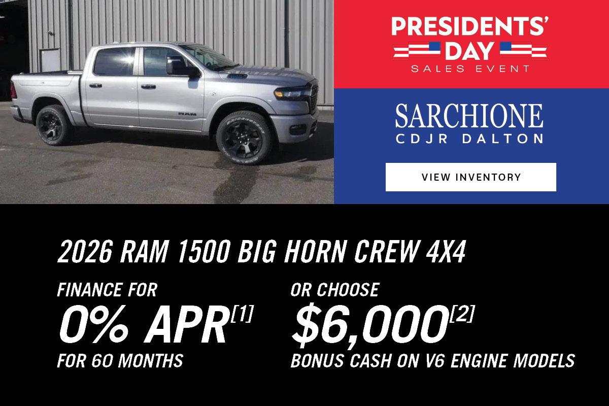 2026 RAM 1500 Big Horn Crew 4X4