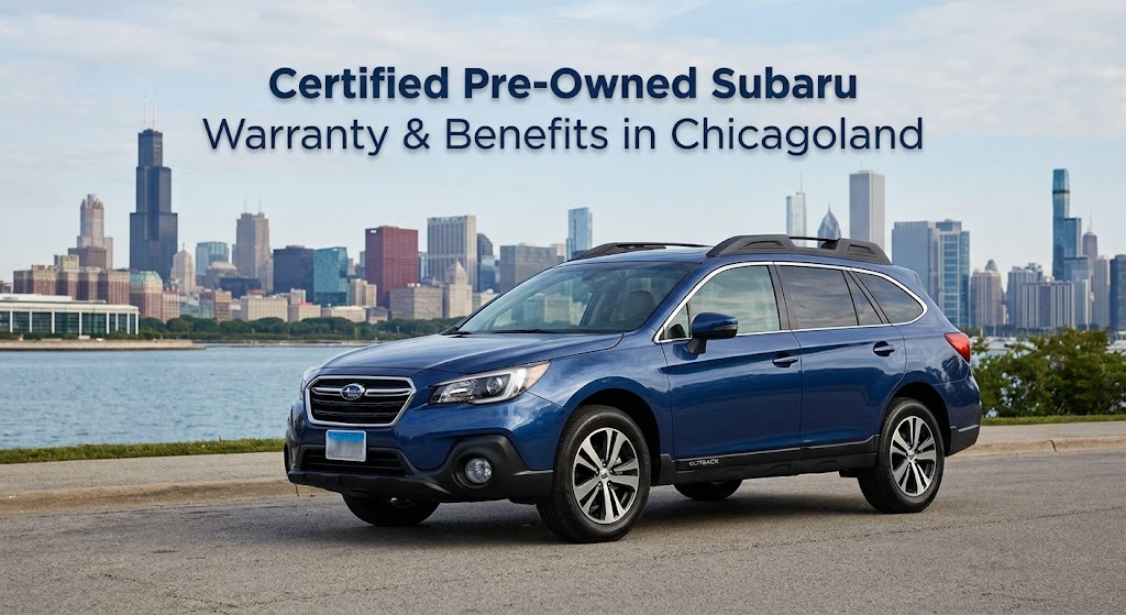 Certified Pre-Owned Subaru Warranty & Benefits: Chicagoland Guide