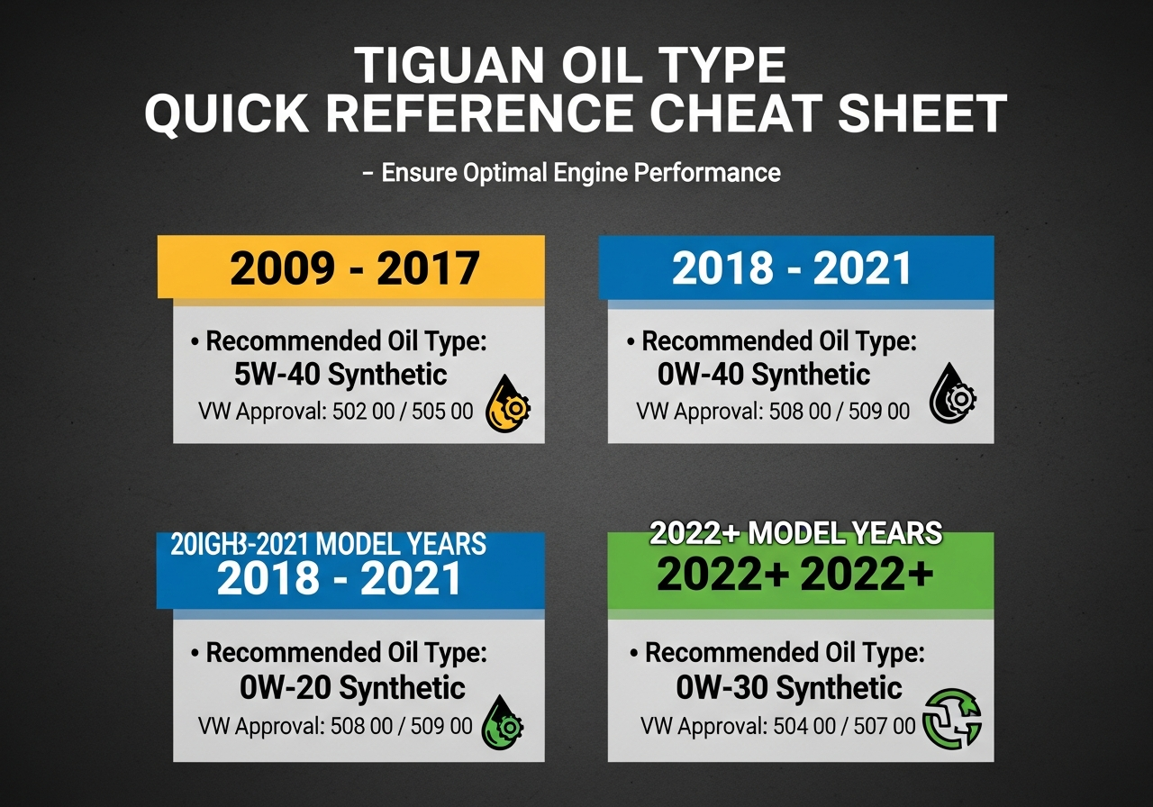 2022+ Volkswagen Tiguan (representative)