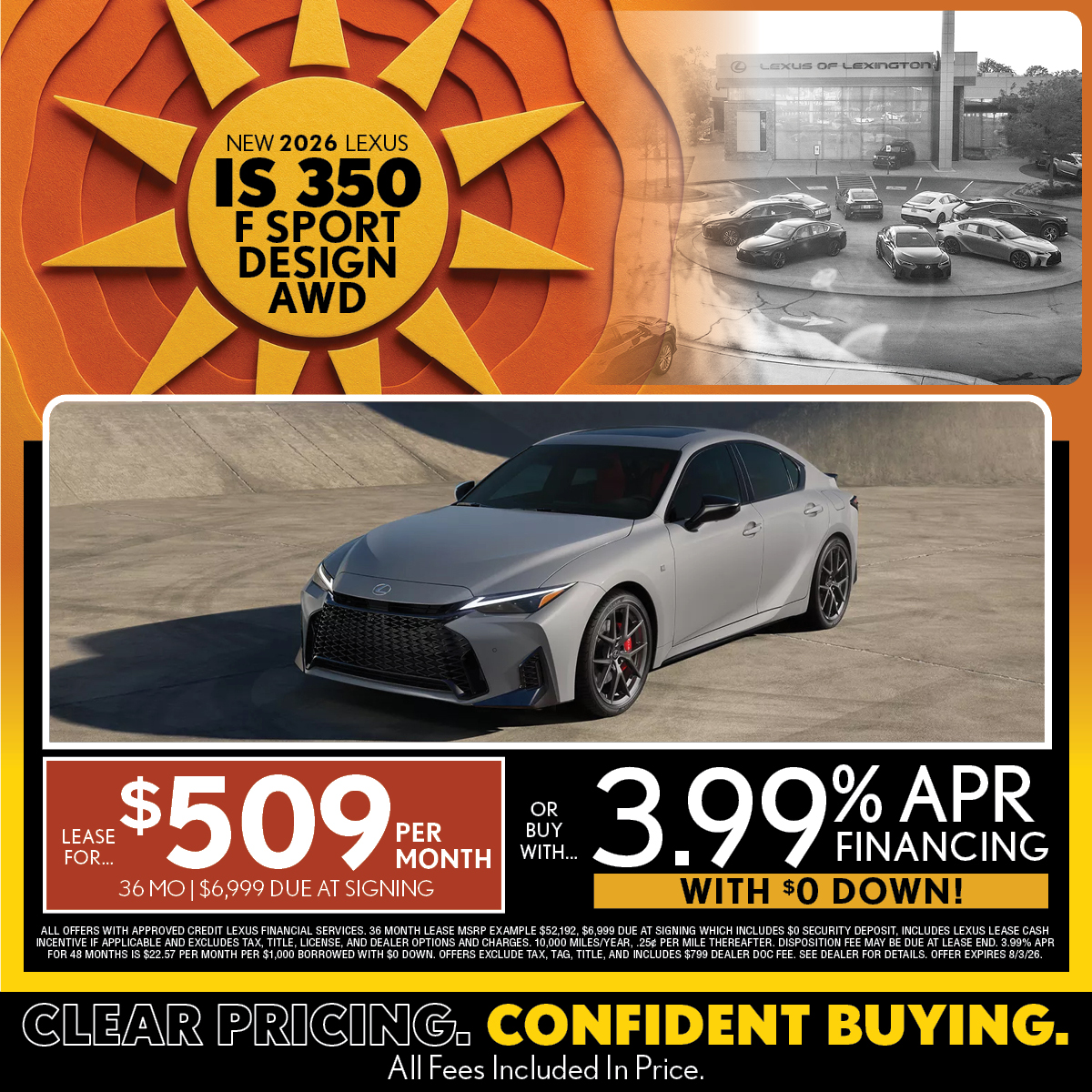 IS 350
F SPORT AWD