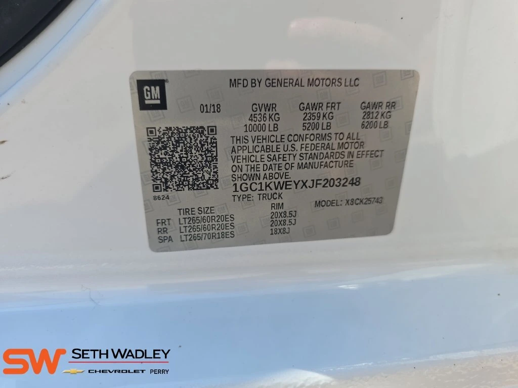2018 Chevrolet Silverado 2500HD LTZ - Photo 36