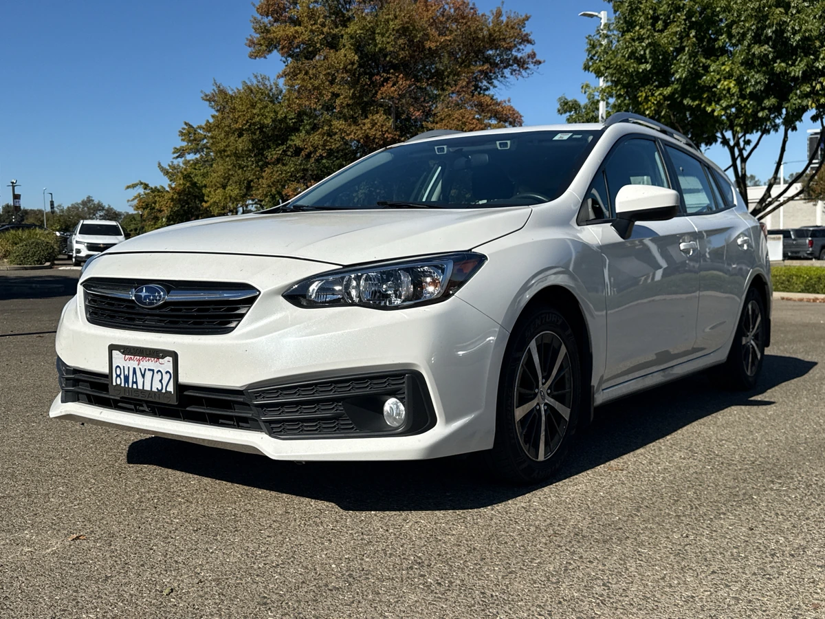 Used 2021 Subaru Impreza Premium with VIN 4S3GTAV62M3713611 for sale in Folsom, CA