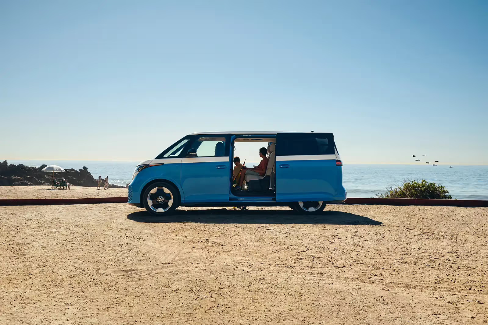 2027 Volkswagen ID. Buzz electric van, side profile