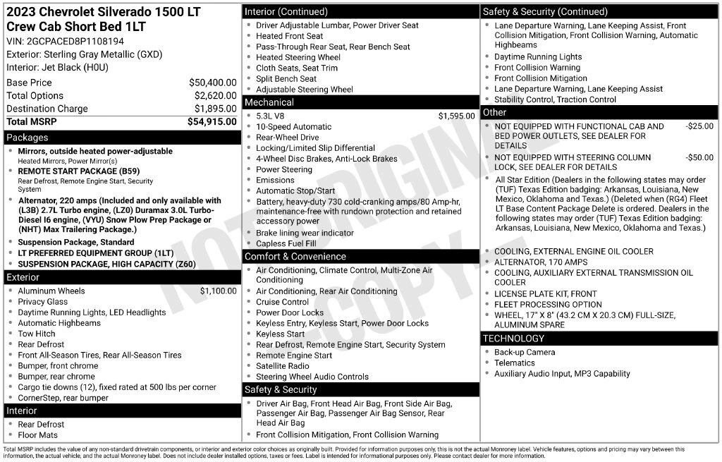 2023 Chevrolet Silverado 1500 LT - Photo 41