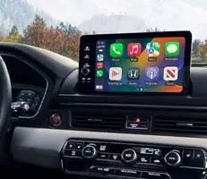 Apple CarPlay®
                    and Android Auto™