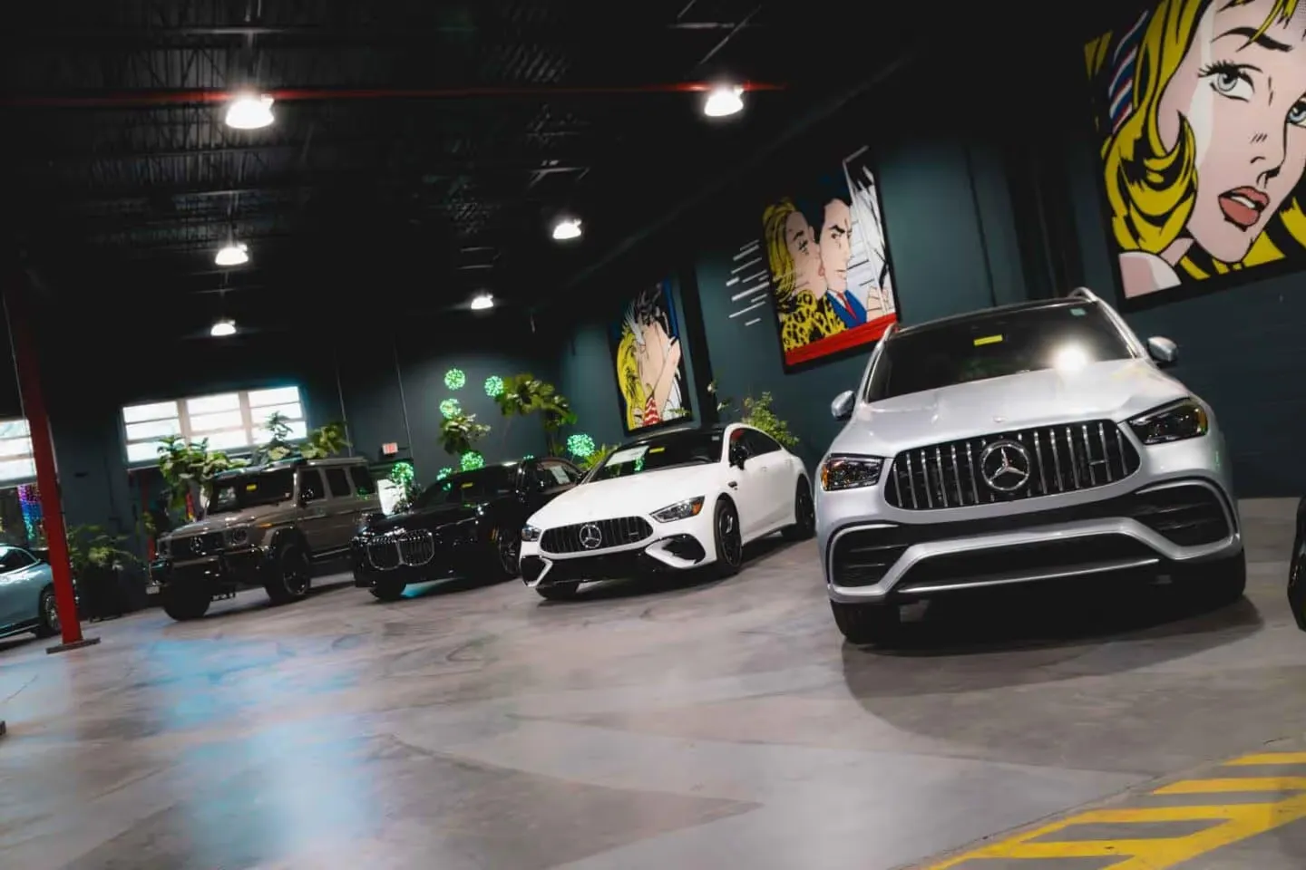 Mercedes-Benz cars for sale near me, vehicles in Showroom