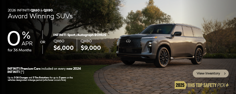 SD 2026 QX60 and QX80 APR Feb