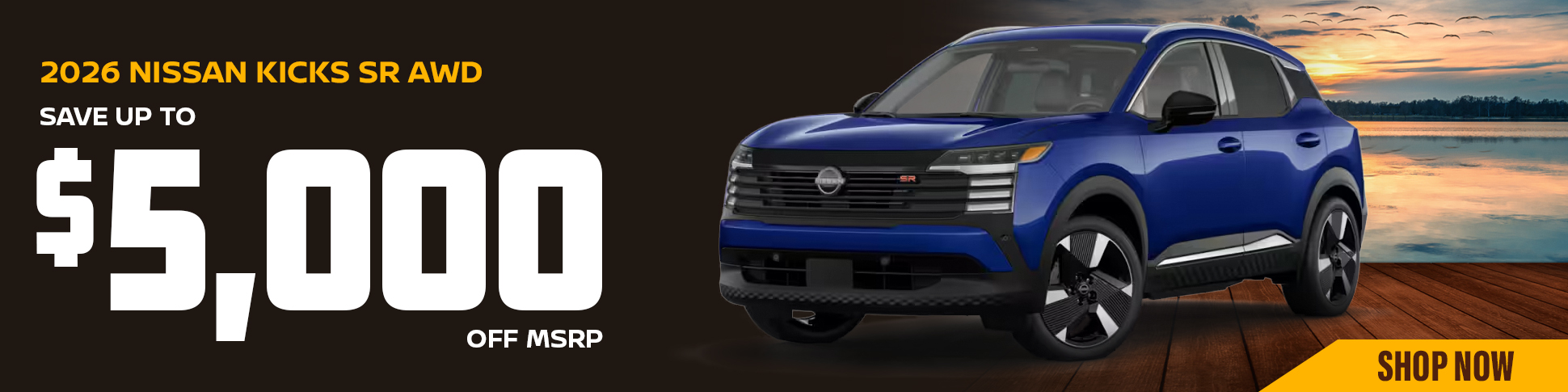 2026 NISSAN KICKS SR AWD 