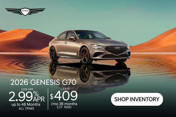 2026 Genesis G70 Offer