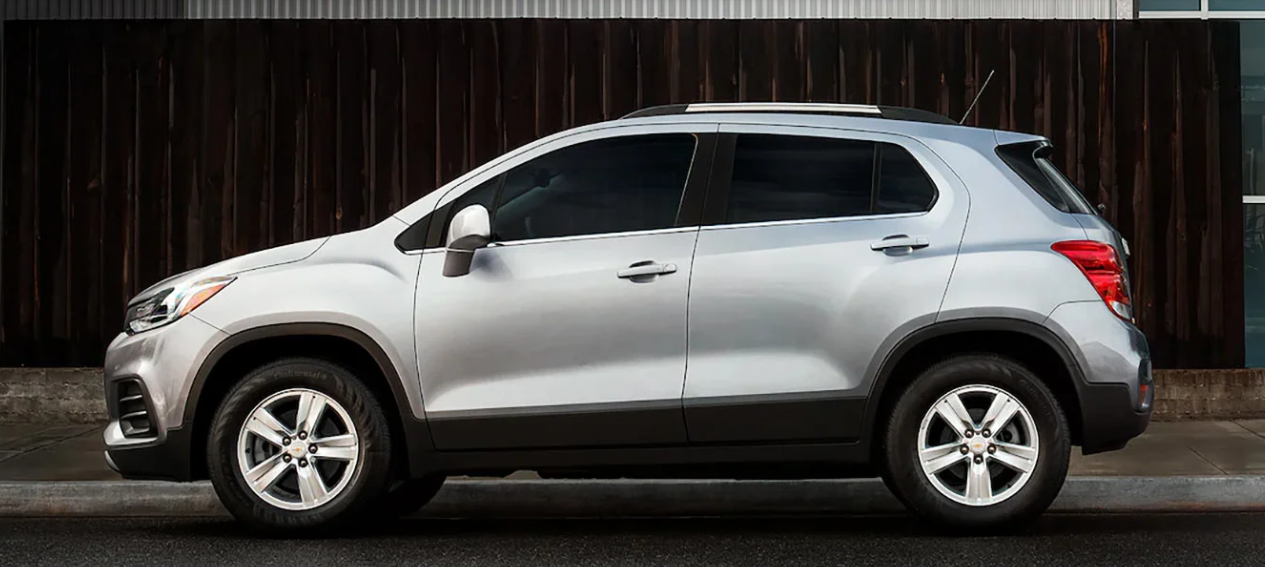 silver Chevrolet Trax