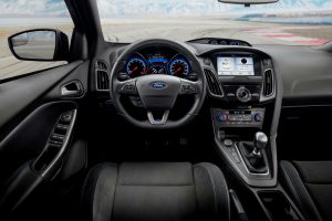 2018 Ford Focus RS Limited Edition front interior driver dash and infotainment system_o