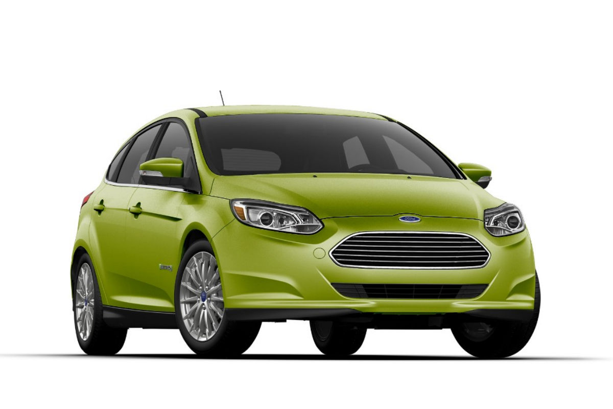 2018 Ford Focus Electric New Outrageous Green Metallic Exterior Color