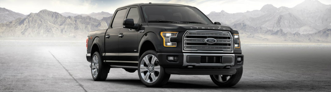 Ford F-150 black front