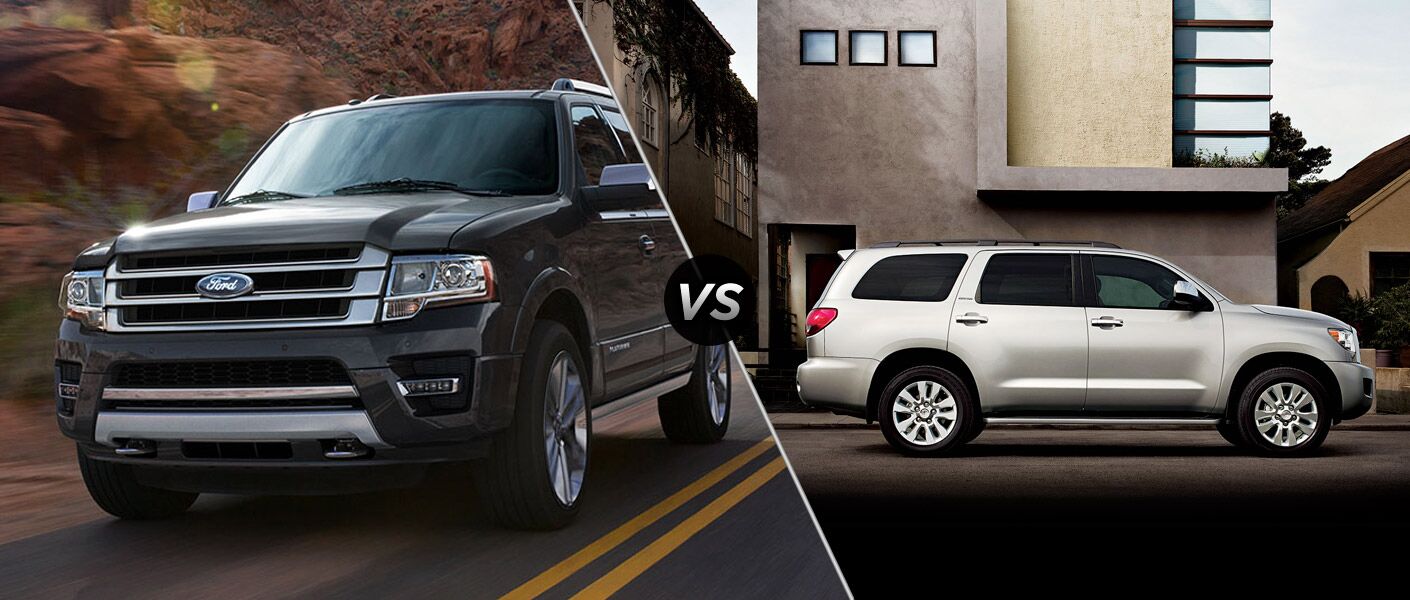 2015 Ford Expedition vs 2015 Toyota Seqouia